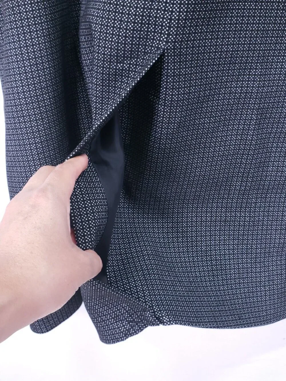 Calvin Klein Long Length Jacket Coat Womens Size 10 Single Breasted Formal